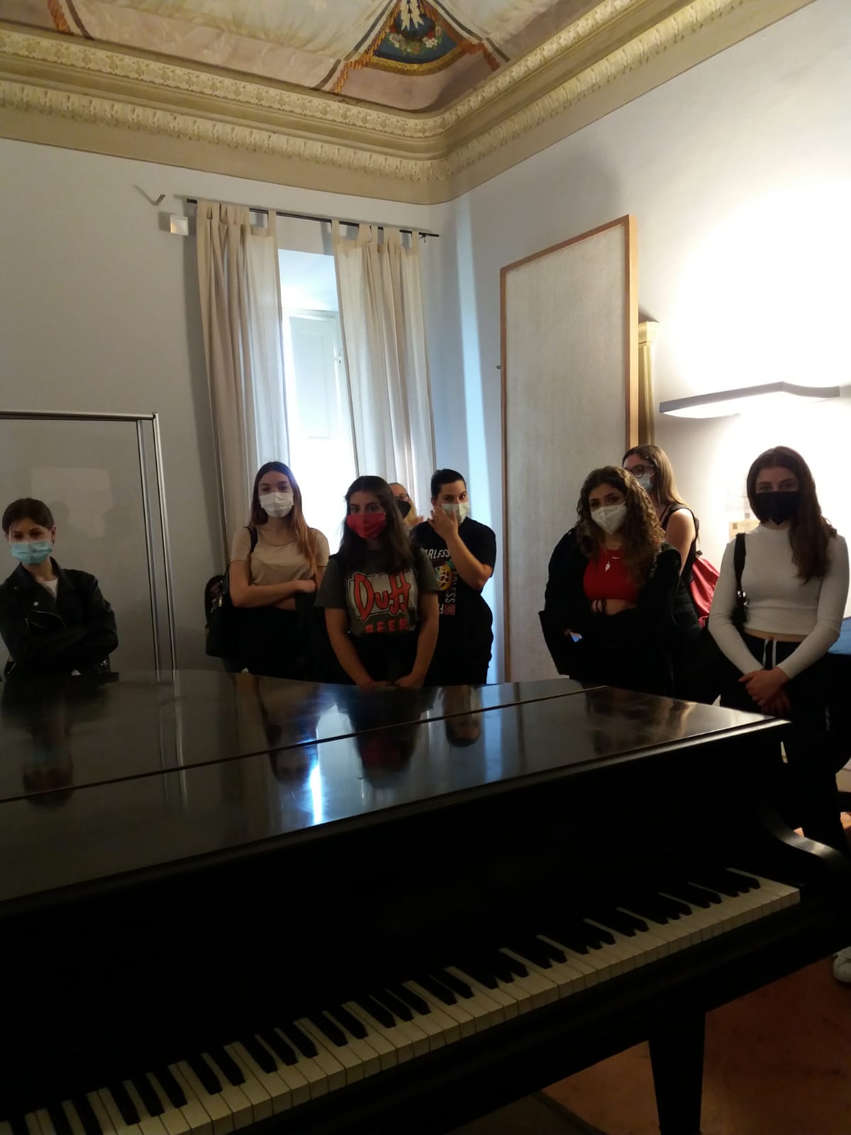 Classi 2OBA2OBE. Visita alla scuola di musica Rinaldo Franci e ascolto di un breve concerto musica operistica e da camera
